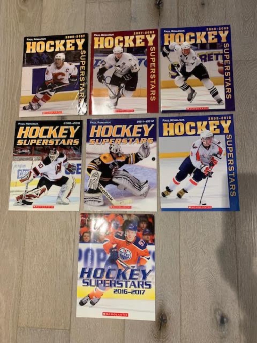 Hockey Superstars Books